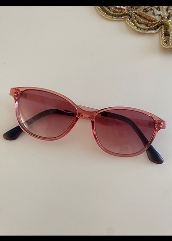 Şeffaf Pembe çocuk Güneş Gözlüğü
