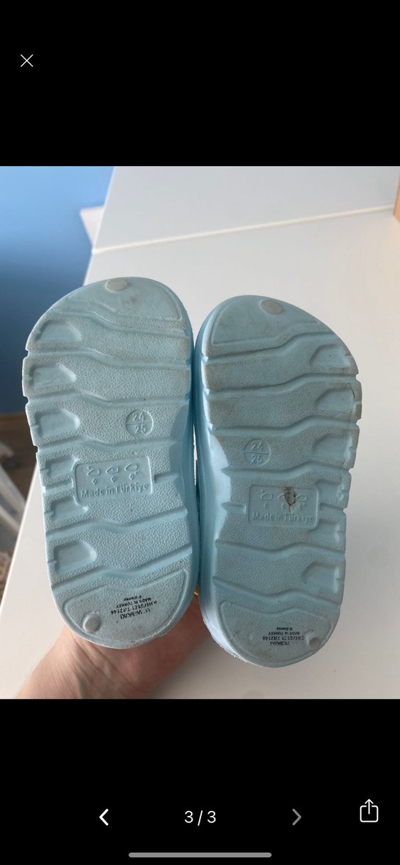 Mavi Baskılı Erkek Çocuk Terliği - Görsel 2