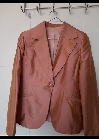 Zara Kadin Saten Blazer Ceket