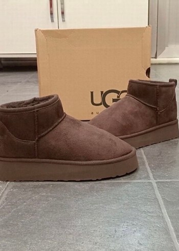 UGG BOT KAHVERENGİ İTHAL - Görsel 2