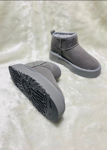 İTHAL UGG Platform Bot Gri - Görsel 3