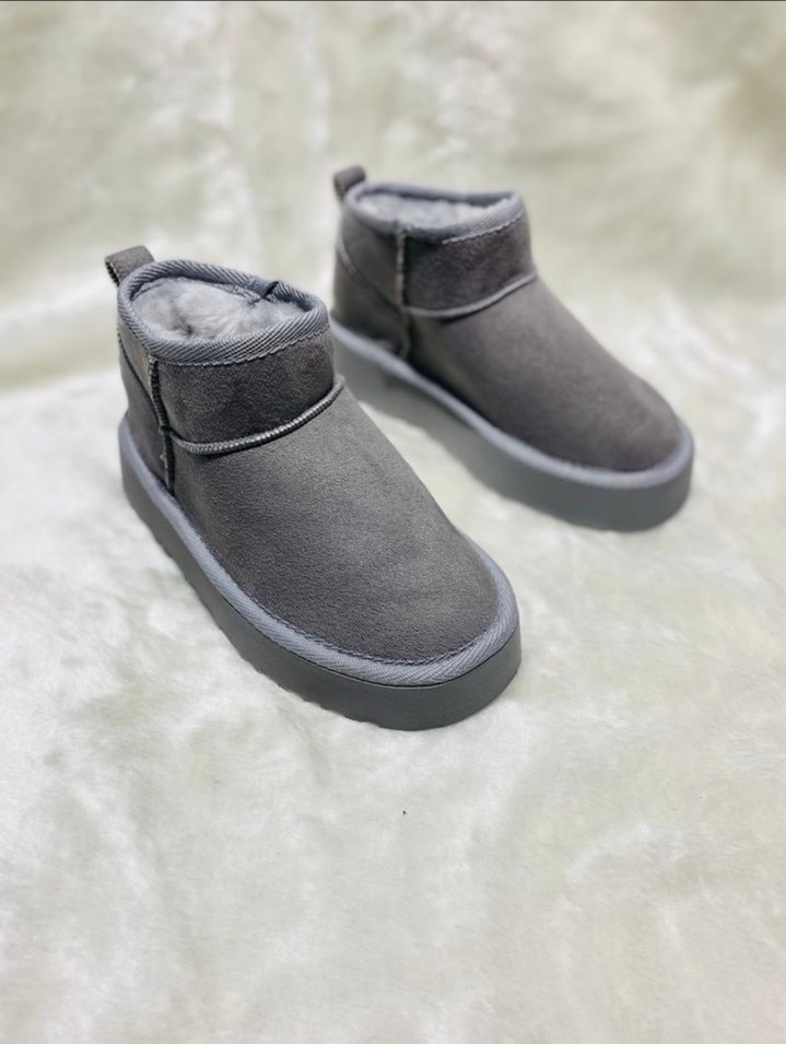 İTHAL UGG Platform Bot Gri - Görsel 2