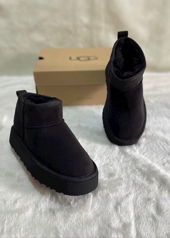 İTHAL UGG Platform Bot Siyah - Görsel 3