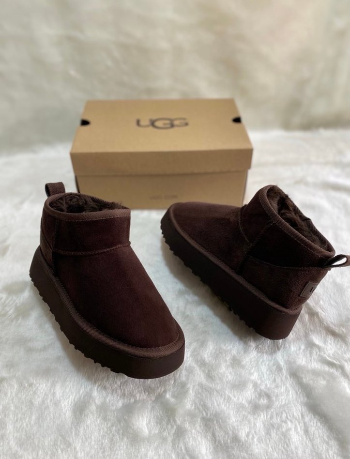İTHAL UGG Platform Bot Kahve - Görsel 2