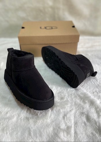 İTHAL UGG Platform Bot Siyah - Görsel 4