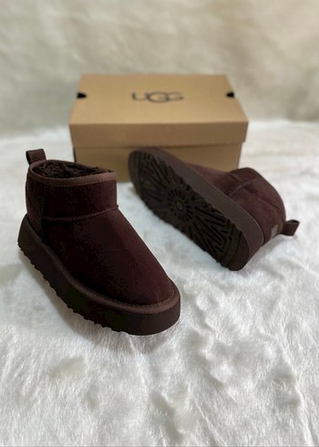 İTHAL UGG Platform Bot Kahve - Görsel 4