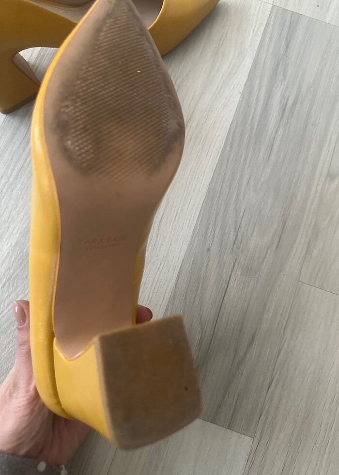 Zara topuklu ayakkabı - Görsel 3