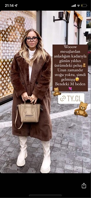 PELUŞ KABAN KÜRK KABAN MONT
