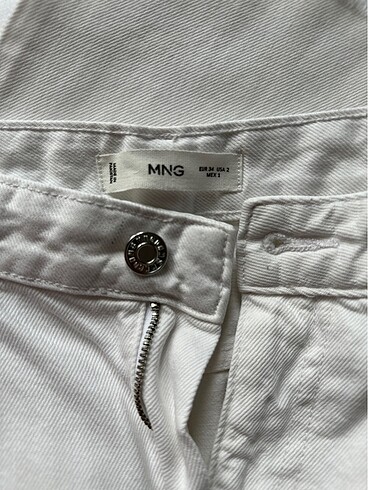 Mango wideleg orta bel jean - Görsel 8