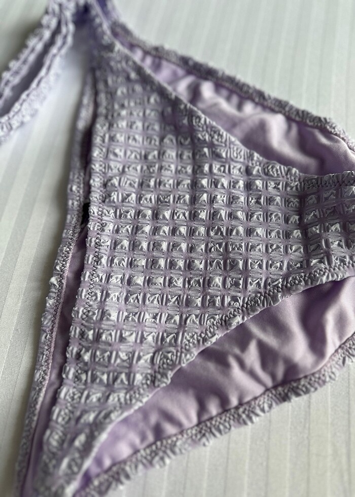 Lila bikini altı normal bel - Görsel 5