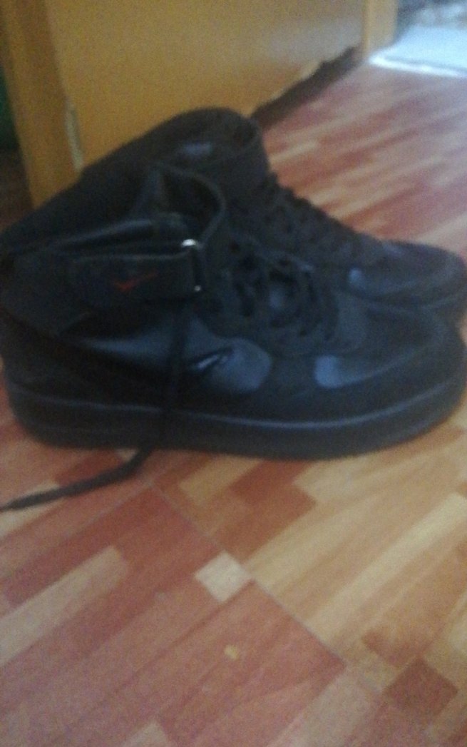 Siyah Tokalı Erkek Spor Ayakkabı - Görsel 2