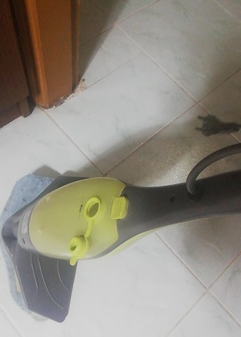 Sarı Gri Dikey Elektrikli buharlı mop - Görsel 4