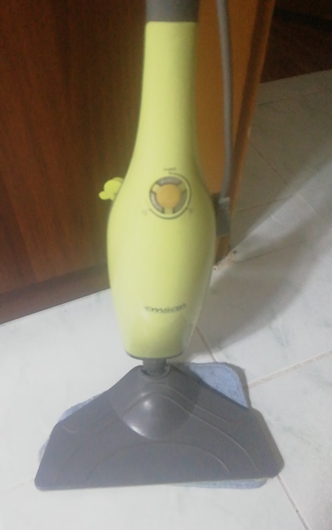 Sarı Gri Dikey Elektrikli buharlı mop - Görsel 2