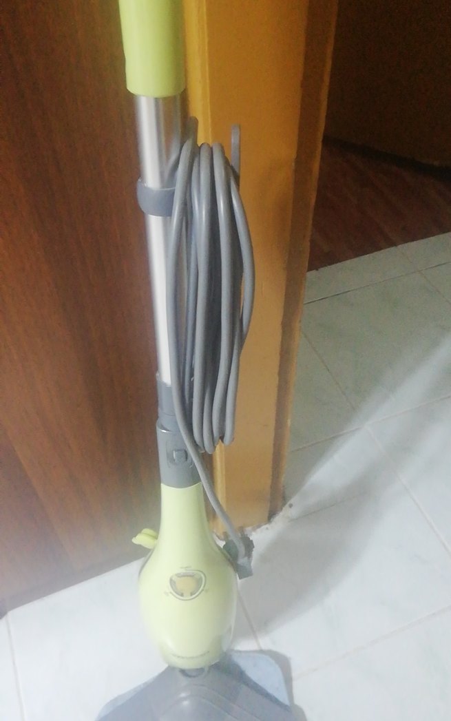 Sarı Gri Dikey Elektrikli buharlı mop - Görsel 3