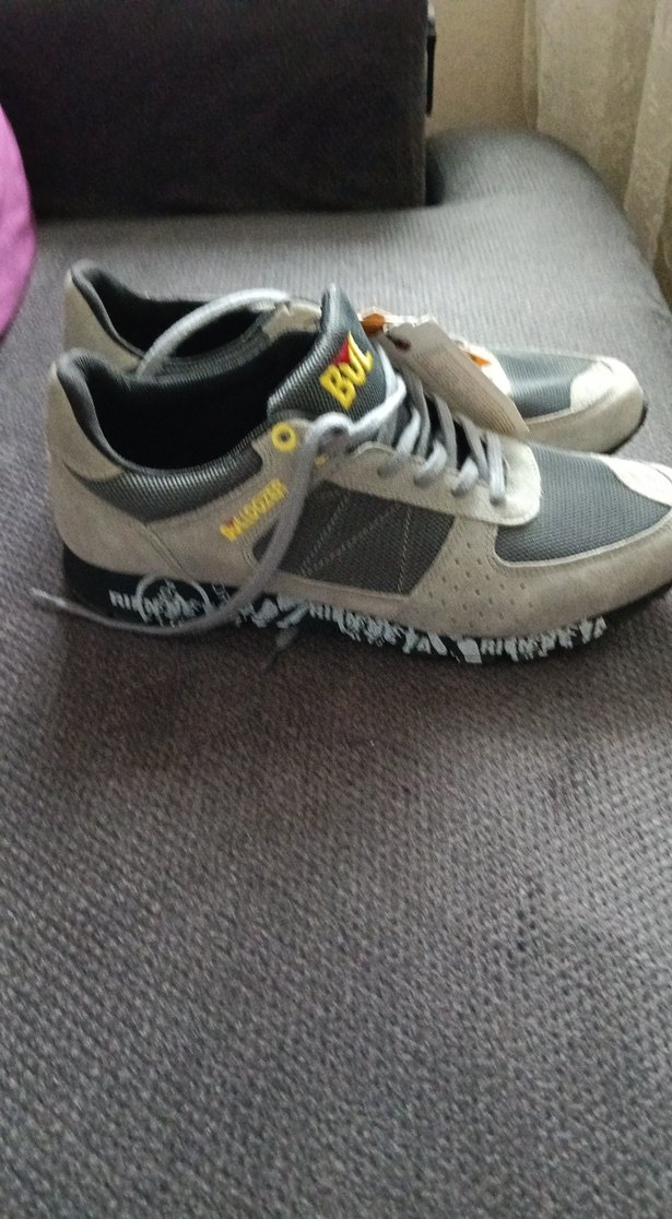 Gri Street Style Erkek Bağcık - Görsel 2