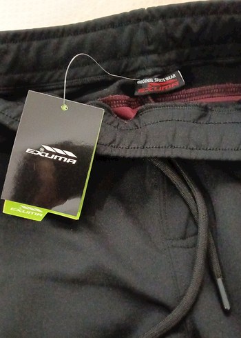 Fermuarlı Siyah Erkek Outdoor Eşofman Altı - Görsel 5