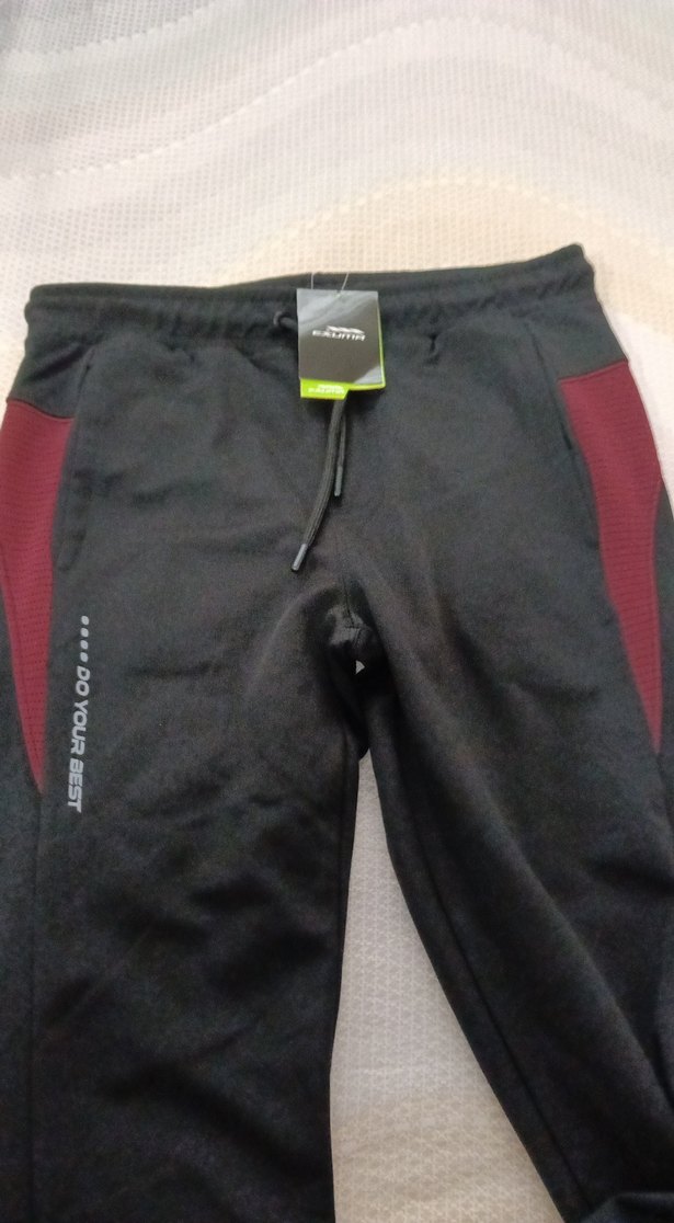 Fermuarlı Siyah Erkek Outdoor Eşofman Altı - Görsel 3