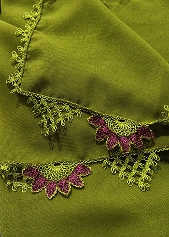 iğne oyalı namaz örtüsü çeyizlik - Görsel 4