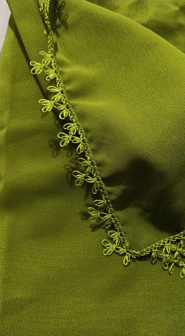 iğne oyalı namaz örtüsü çeyizlik - Görsel 3