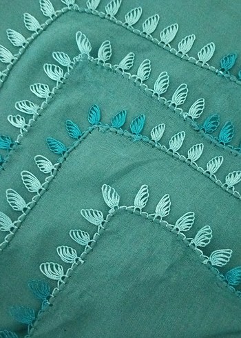 iğne oyalı düz renkli  çeyizlikyazma - Görsel 4