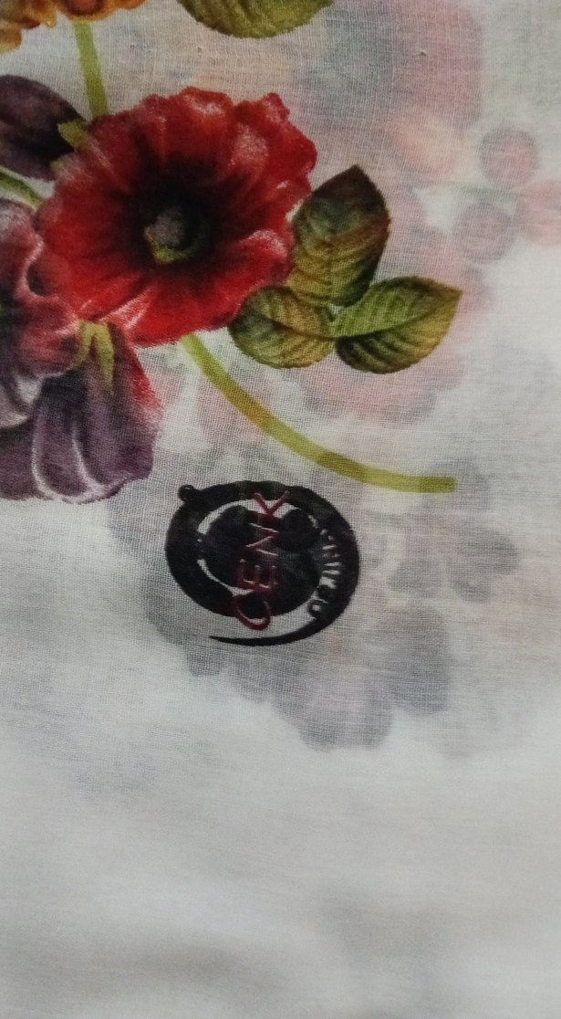 iğne oyası Detaylı Çok Renkli  yemeni - Görsel 2