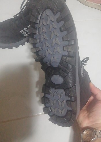 Siyah Bağcıklı Erkek Outdoor Bot - Görsel 3