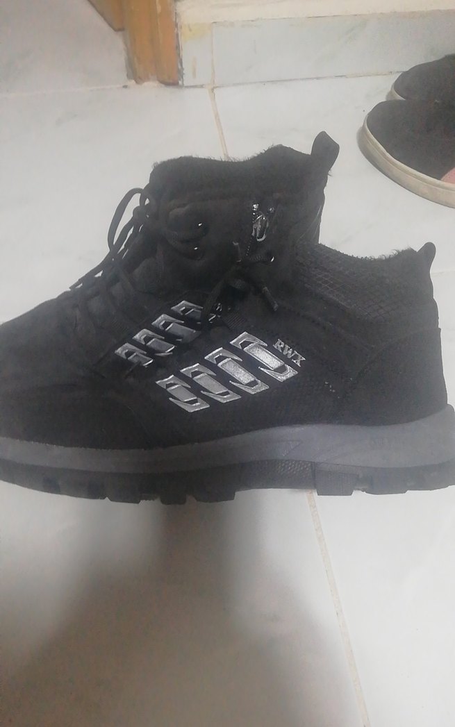 Siyah Bağcıklı Erkek Outdoor Bot - Görsel 2