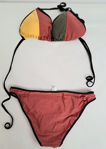 Renkli Adil Işık Kadın Bikini Takımı - Görsel 5