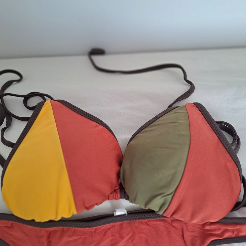 Renkli Adil Işık Kadın Bikini Takımı - Görsel 3