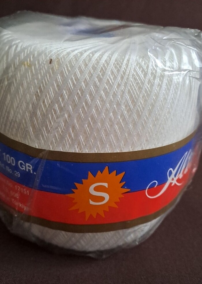 ALTINBAŞAK 60 NUMARA EKRU MISIR PAMUĞU DANTEL İPİ - Görsel 4