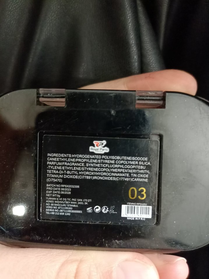 Royal Paris 3 Renk Kaş Pudrası - Görsel 2