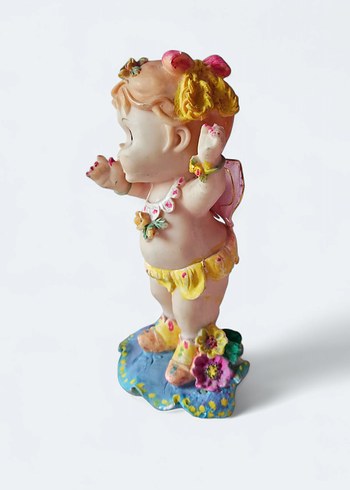 El yapımı İtalyan Melek Biblo - Görsel 3