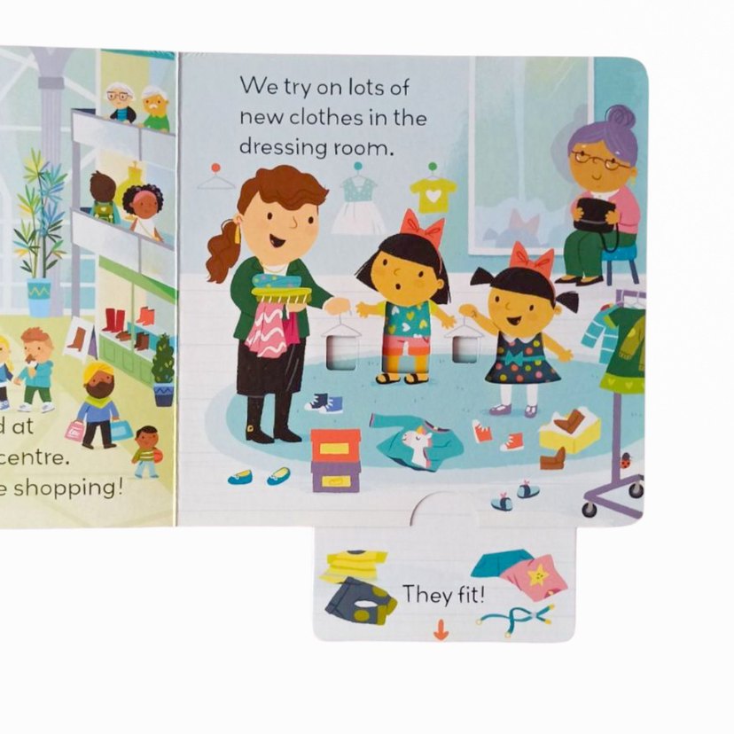Little World: Shopping Trip Hikaye Kitabı - Görsel 4