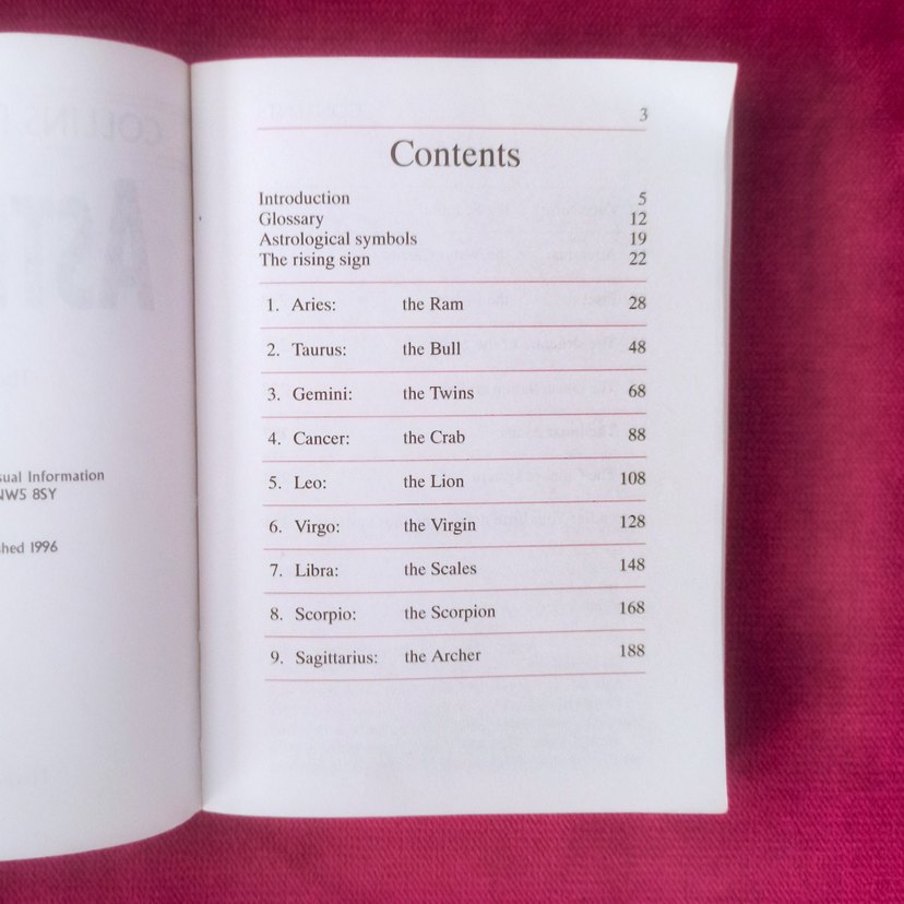 Collins Pocket Reference Astroloji Kitabı - Görsel 5