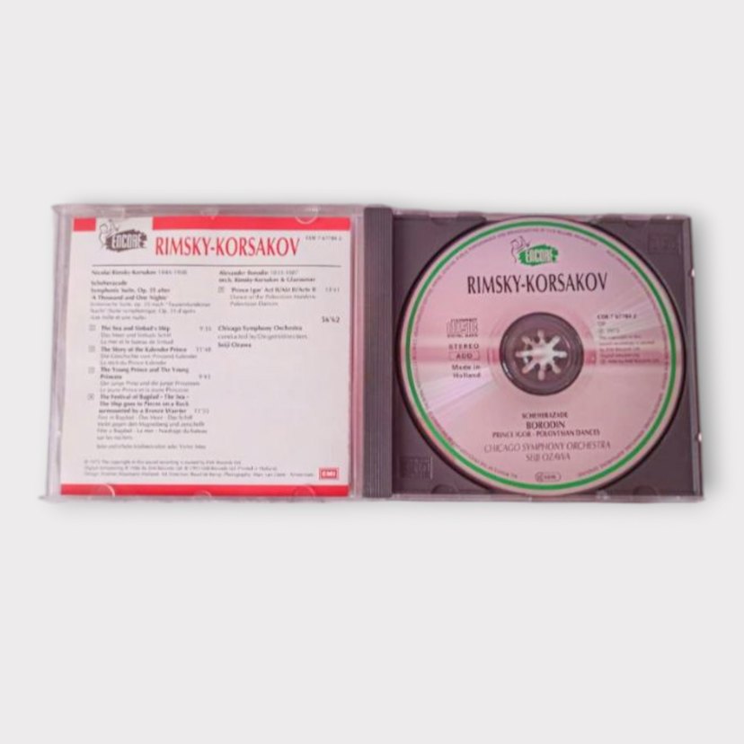 Rimsky-Korsakov Borodin Klasik Müzik CD - Görsel 4
