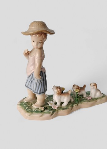 Vintage İtalyan Porselen Biblo - Görsel 5