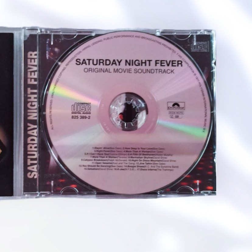 Saturday Night Fever Orijinal Film Müzik CD'si - Görsel 4