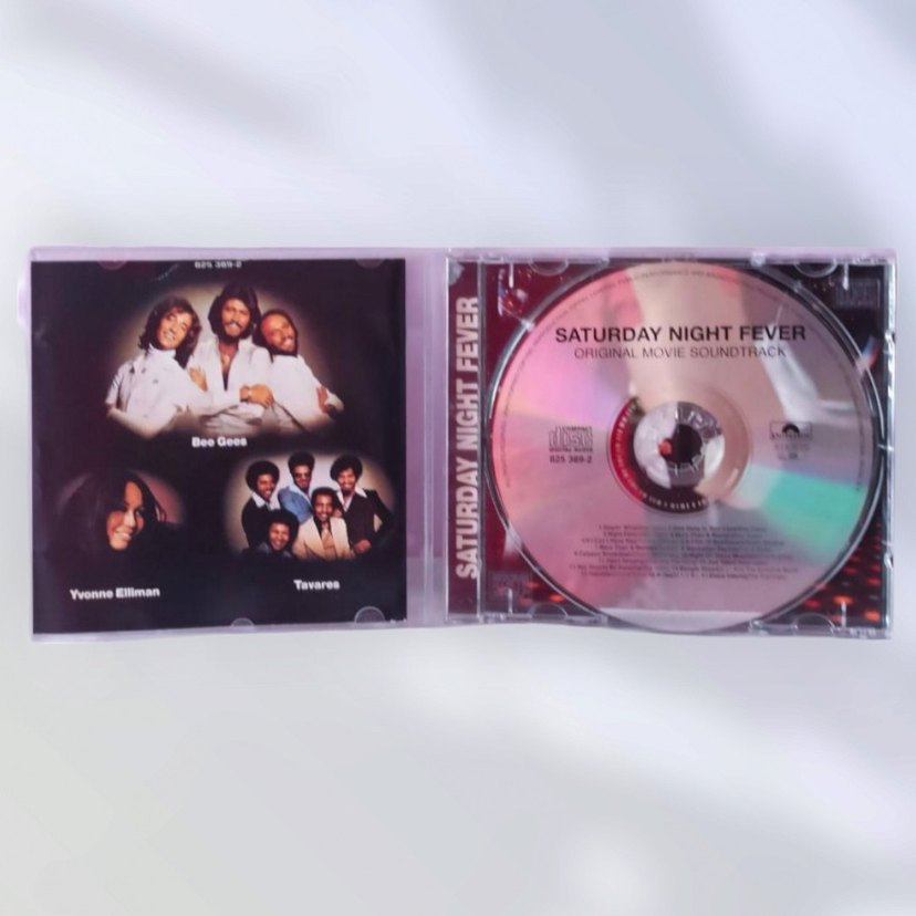 Saturday Night Fever Orijinal Film Müzik CD'si - Görsel 3