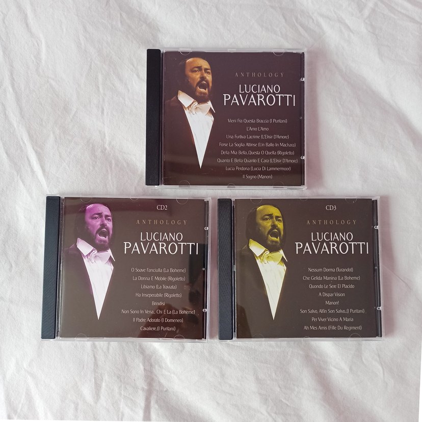 Luciano Pavarotti 3CD Antoloji Albümü - Görsel 5