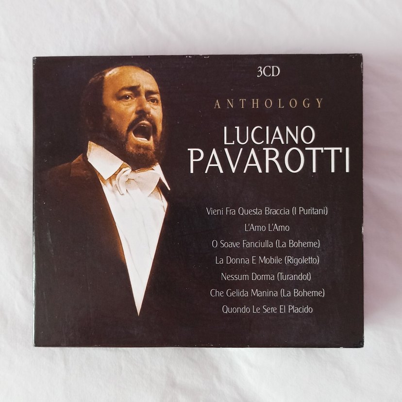 Luciano Pavarotti 3CD Antoloji Albümü - Görsel 2