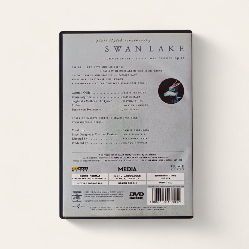 Çaykovski Swan Lake ve Nutcracker Bale DVD Seti - Görsel 4