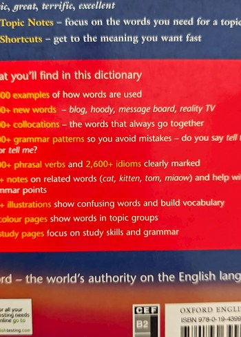 Oxford Wordpower Dictionary Sözlük - Görsel 8