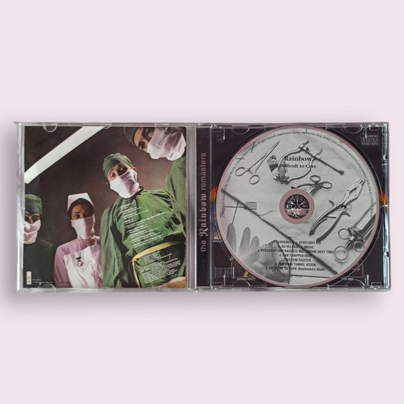 Rainbow - Difficult to Cure CD Albümü - Görsel 4