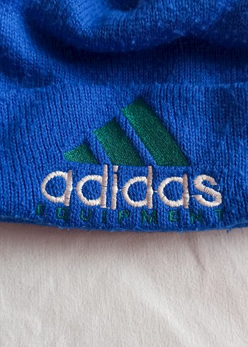 Vintage Adidas Equipment Mavi Bere - Görsel 2
