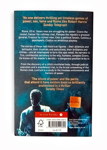 Lustrum - Robert Harris İngilizce Roman - Görsel 2