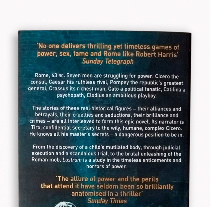 Lustrum - Robert Harris İngilizce Roman - Görsel 3