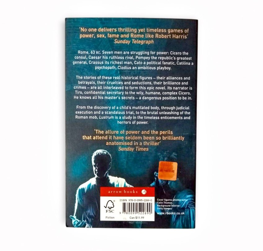 Lustrum - Robert Harris İngilizce Roman - Görsel 2