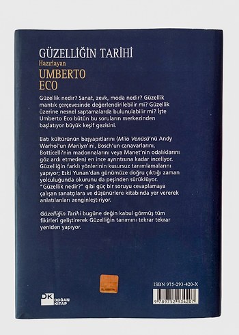 Umberto Eco Güzelliğin Tarihi Kitabı