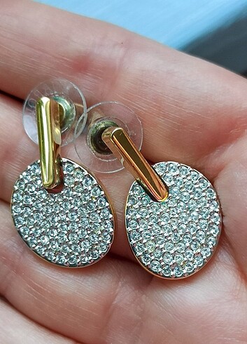 Orijinal Swarovski küpe seti