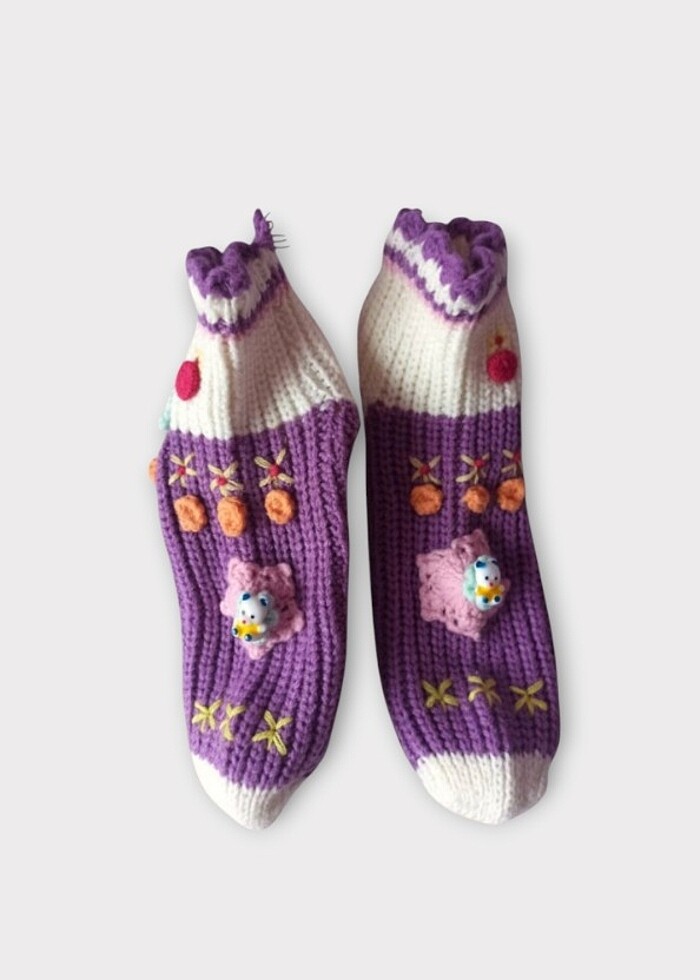 Avrupa'dan yeni süslü çorap - Görsel 4